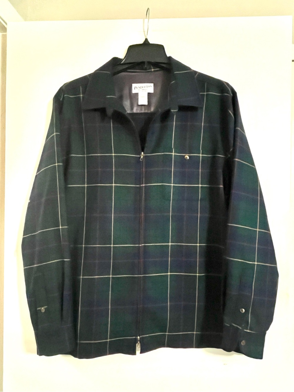 Pendleton Plaid Zip Jacket or Over shirt